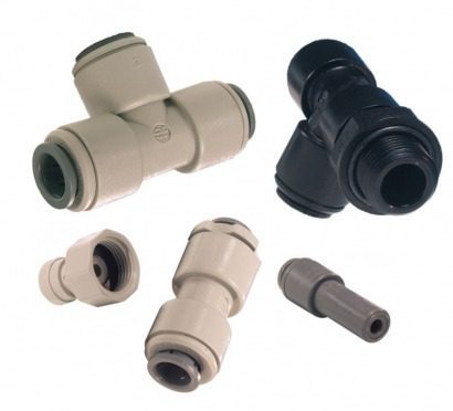 John Guest Fittings - 3/16" x 3/16" gennemføring (401)