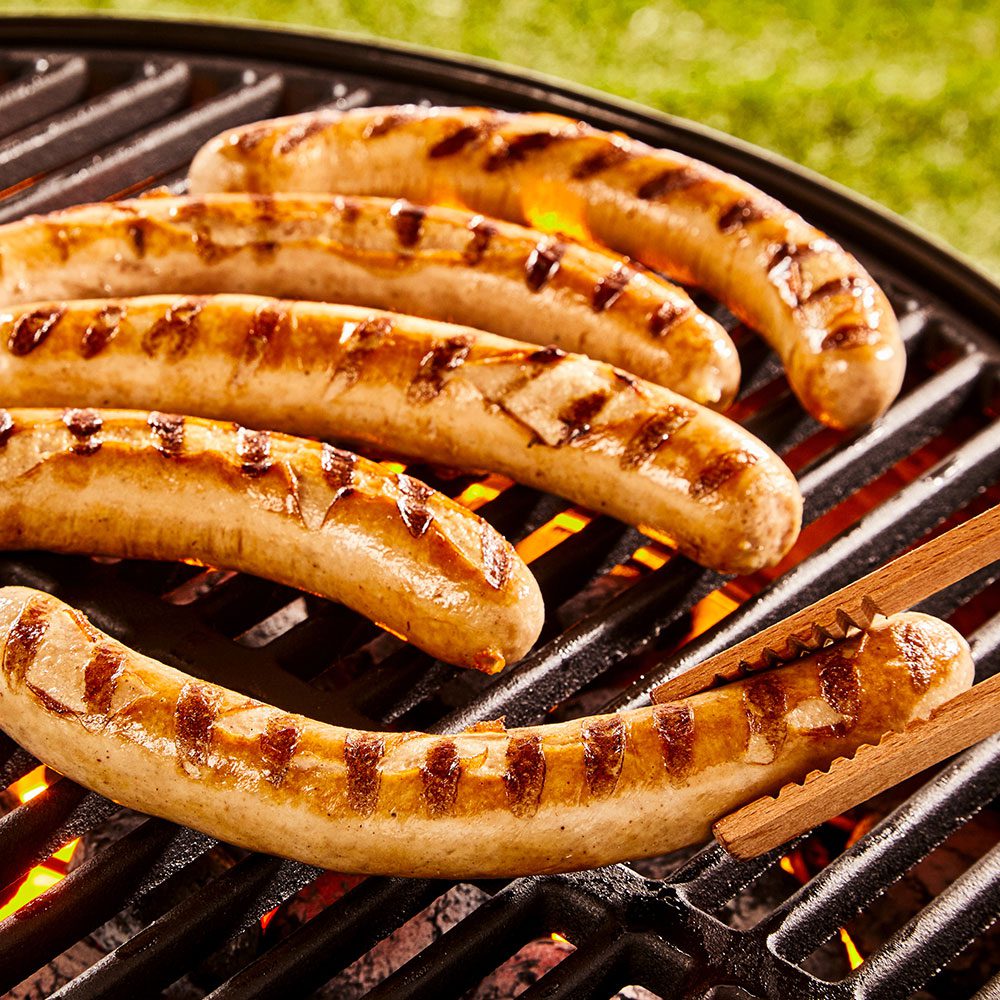 Grillpølse "Frækkert" uden mel og mælk, 340 gram, pulverblanding