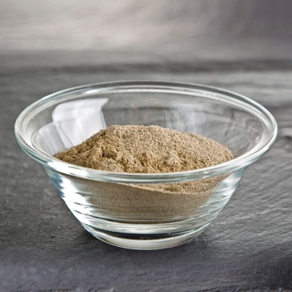 Peber, sort, pulver, 1 kg.