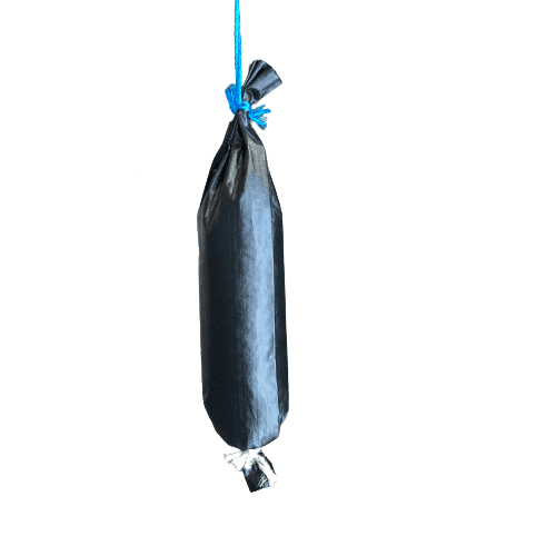 Kunsttarme til kogepølser - Ø54mm, 25cm lang, Hvid