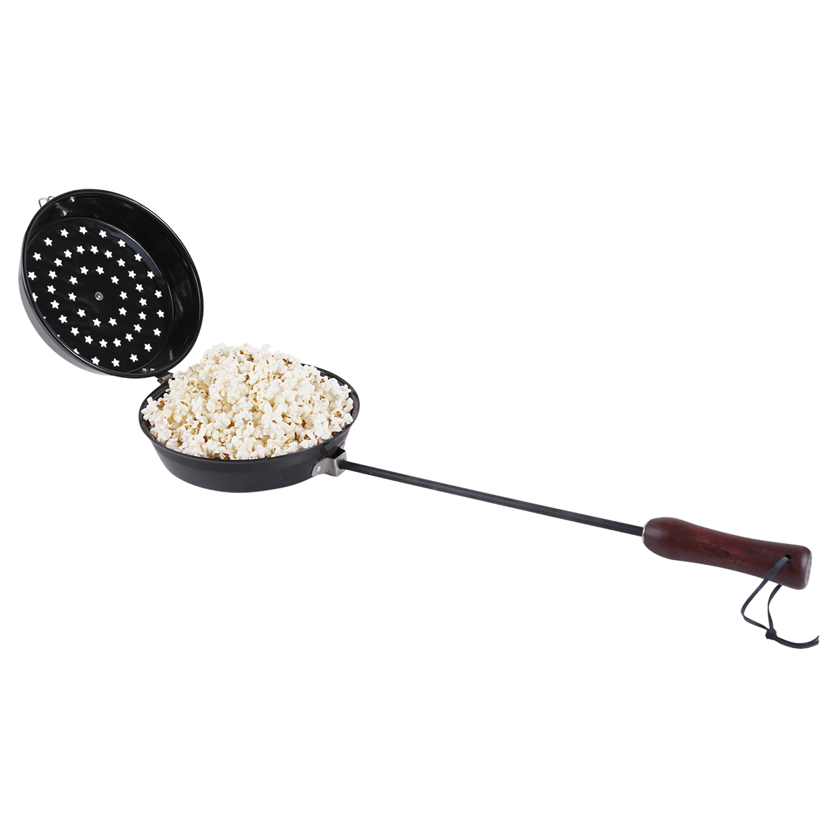Rome Popcorn Popper #122-T - Popcorn over bål